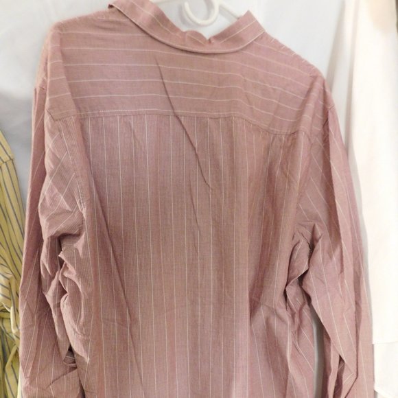 Two Men's Dress Shirts American Rag & J. Crew Striped Button Down Size XXL - Picture 8 of 8